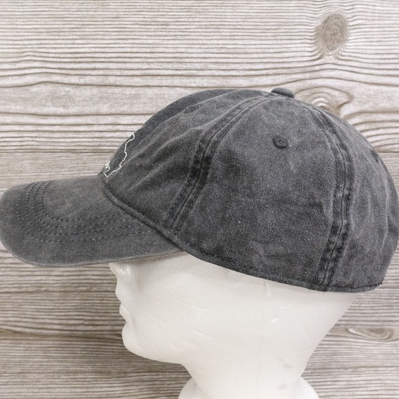 MISSOURI LOVE MAURICES ONE SIZE GRAY ADJUSTABLE CURVE BASEBALL HAT CAP - Picture 4 of 8
